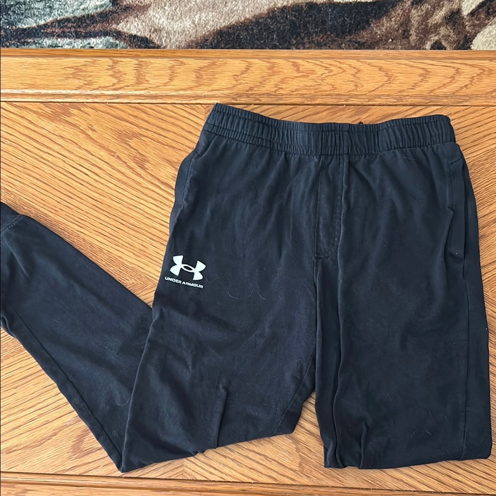 Under Armour Black Tapered Sweatpants